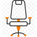 Cadeira De Escritorio Conforto Espaco De Trabalho Ícone