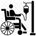 Cadeira De Rodas Deficiente Deficiencia Fisica Ícone