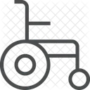 Cadeira Cadeira Para Deficientes Fisicos Desativar Equipamento Humano Ícone