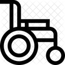Cadeira De Rodas Deficiente Deficiencia Ícone