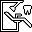Cadeira De Dentista Ortodontia Estomatologista Ícone