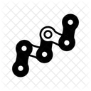 Cadena Eslabon Acero Icono