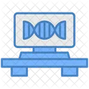 Cadena De ADN Genetica Helice Icono