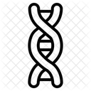 Cadena de ADN  Icono