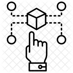 Cadena de bloques  Icono