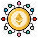 Cadena de bloques  Icono