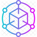 Cadena de bloques  Icono