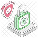 Serrure Cadenas De Securite Defense Icône