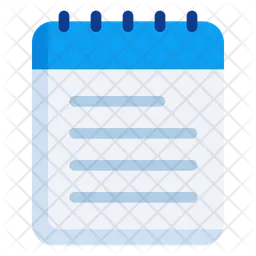 Caderno  Ícone