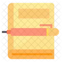 Caderno Escrever Notas Ícone
