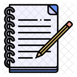 Caderno  Ícone
