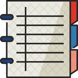 Caderno  Ícone