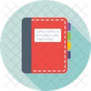 Caderno Bloco De Notas Diario Ícone