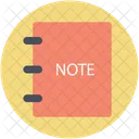 Caderno Bloco De Notas Notas Ícone