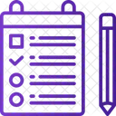 Caderno  Ícone