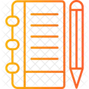 Caderno  Ícone