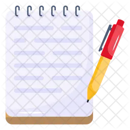 Caderno  Ícone