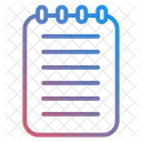 Caderno  Ícone