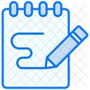 Caderno de desenho  Icon