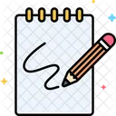 Caderno de desenho  Ícone