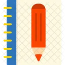 Caderno de desenho  Ícone