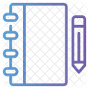 Caderno De Desenho Livro Grafico Ícone