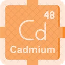 Cadmium Preodic Table Preodic Elements Icon