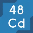 Cadmium Periodic Table Chemistry Icon