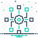 Cadre Ossature Structure Icône