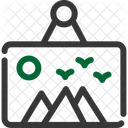 Cadre Image Art Icône