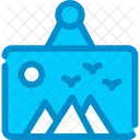 Cadre Image Art Icône
