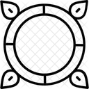 Cadre De Bordure Epais Audacieux Moderne Icône
