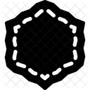 Hexagonal Forme Cadre Icône