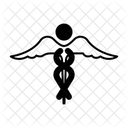 Symbole Du Caducee Icône