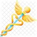 Caduceo Medico Salud Icono
