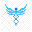 Caduceo Signo Cuidado De La Salud Icono