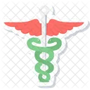 Caduceus Medical Sign Icon