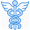 Caduceus Medical Health Icon