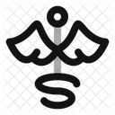 Caduceus Icon
