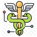 Caduceus Medical Teeth Icono