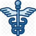 Caduceus Symbol Pharmacy Medicine Icon