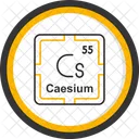 Caesium Preodic Table Preodic Elements Icon
