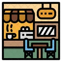 Cafe Shop Coffee Icon