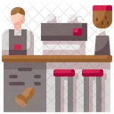 Cafeteria Cafeteria Barista Icono