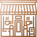 Cafe Geschaft Gebaude Icon