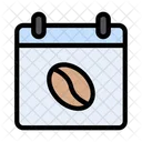 Cafe Beans Date Icon