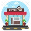 Cafe Coffee Bar Snack Bar Icon