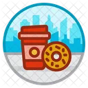 Cafe Coffee Bakery Icon