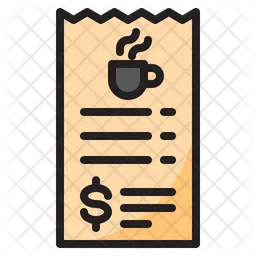 Cafe Bill  Icon