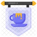 Cafe Label Cafe Board Cafe Emblem Icon